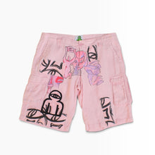 Load image into Gallery viewer, Linen Shorts (Pink)
