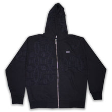 Load image into Gallery viewer, OBEY x RH Partial Monogram Zip Hoodie
